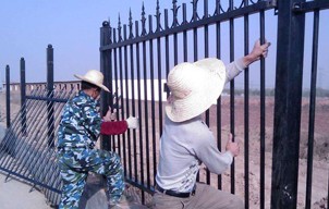 南京开发区围墙安装